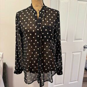KUT Polkadot Blouse